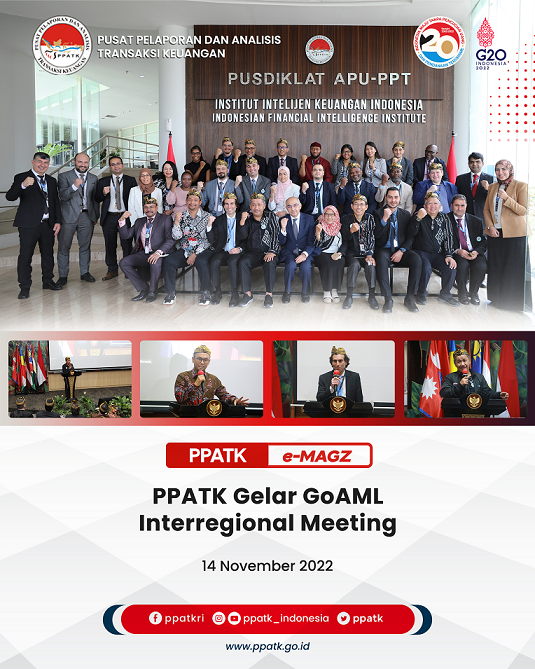 PPATK Gelar goAML Interregional Meeting