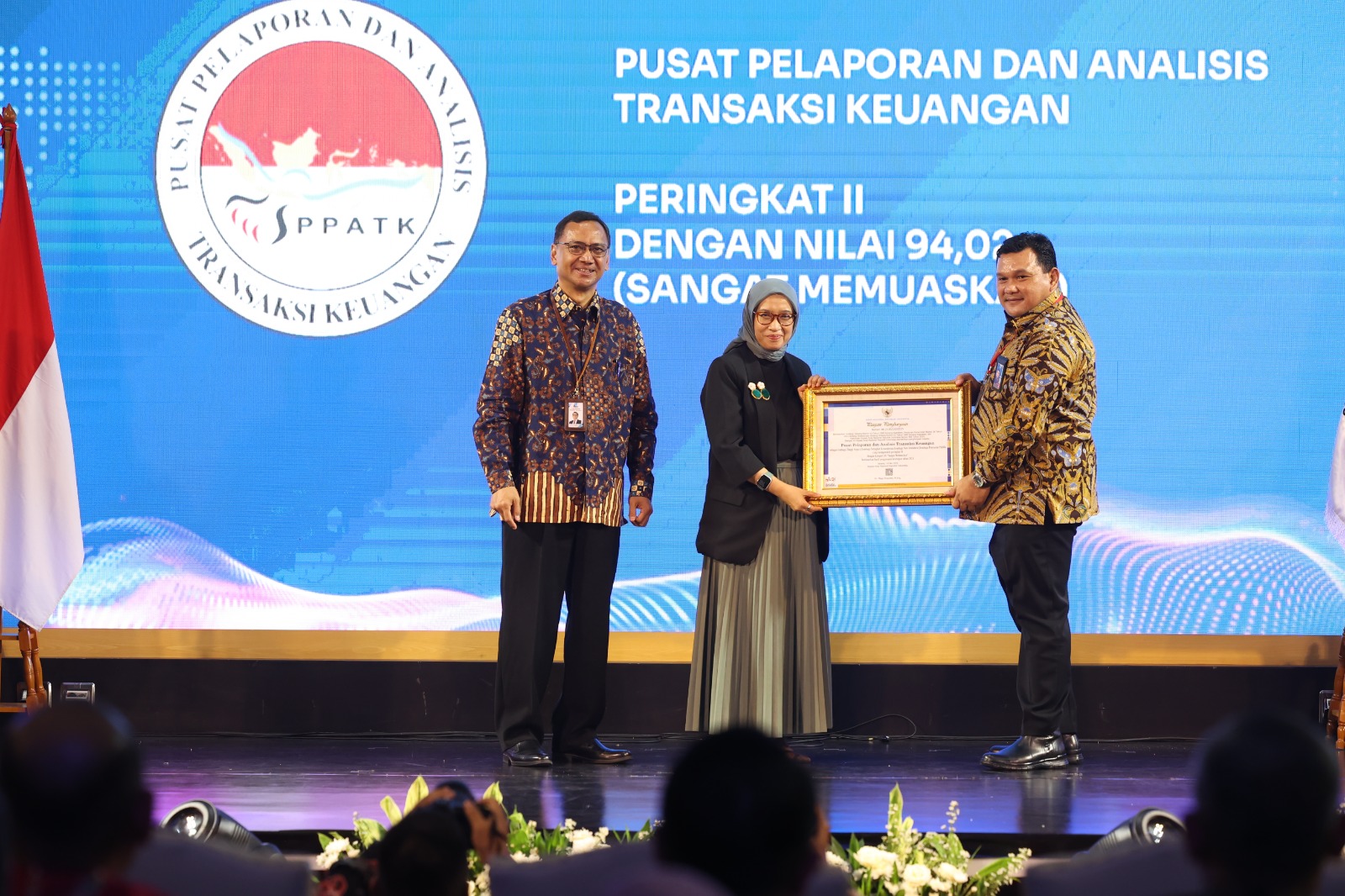 PPATK Raih Predikat Sangat Memuaskan dari ANRI