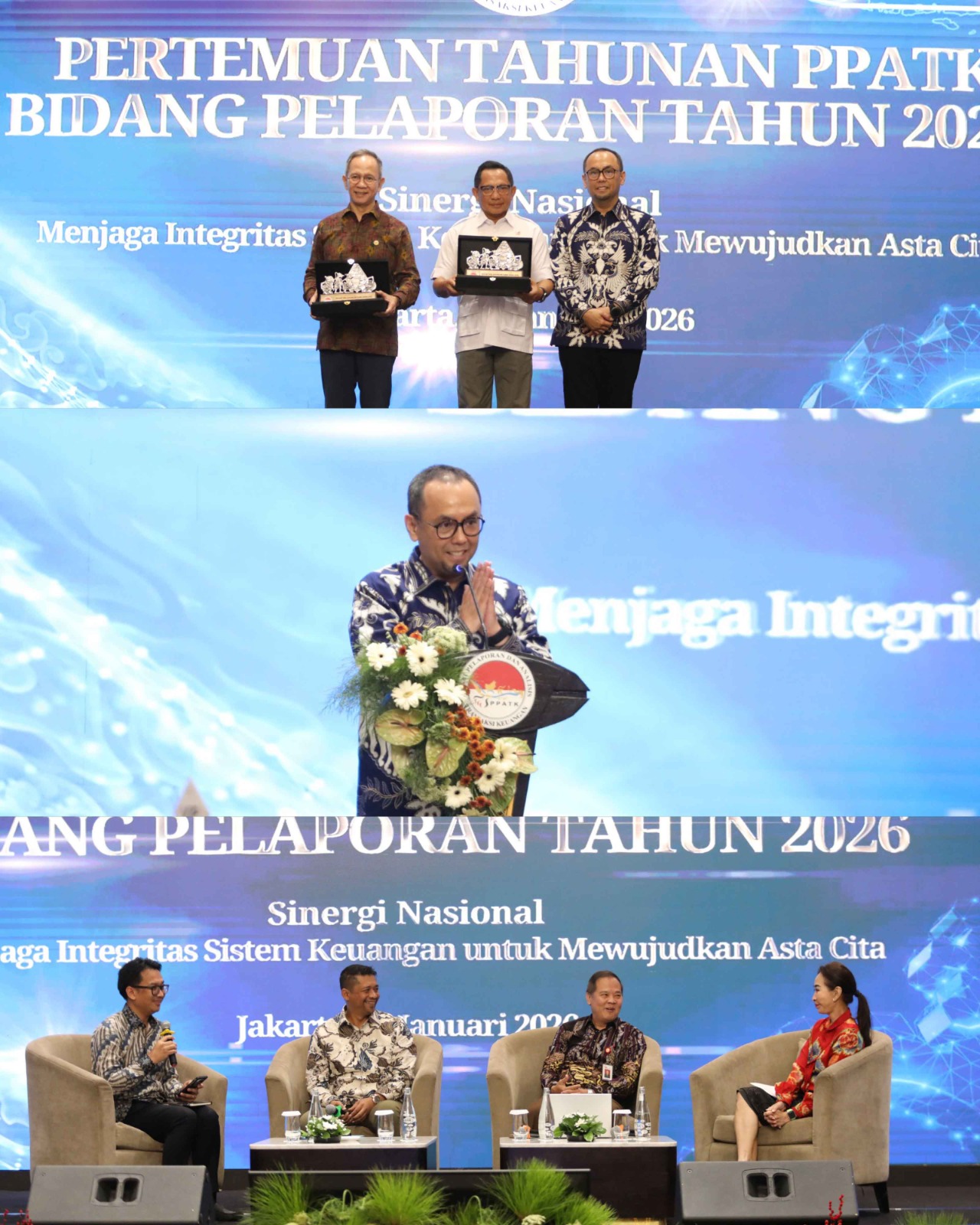 Catatan Capaian Strategis PPATK Tahun 2025:  Menjaga Kedaulatan dan Integritas Ekonomi Bangsa  Jakarta, 28 Januari 2026  B/001/HM.05/3.1/I/2026 