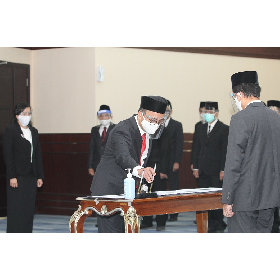 SIARAN PERS : Pelantikan Deputi Bidang Pemberantasan PPATK, Semangat Baru Berantas Pencucian Uang dan Pendanaan Terorisme