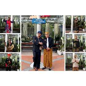 PPATK Rayakan Hari Lahir Pancasila Dengan Busana Adat Indonesia