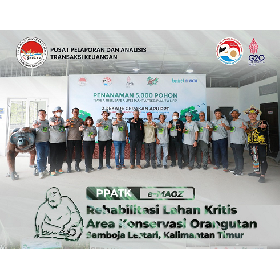 Rehabilitasi Lahan Kritis Area Konservasi Orangutan Samboja Lestari