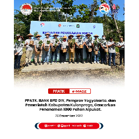 Tanam Pohon Wujud Dukungan Pencegahan dan Pemberantasan Green Financial Crime di DIY