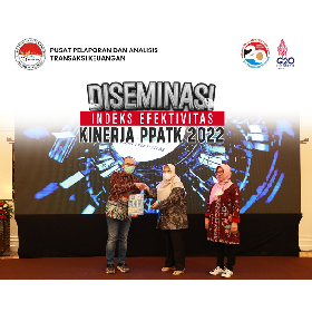 Diseminasi Hasil Indeks Efektivitas Kinerja PPATK Tahun 2022