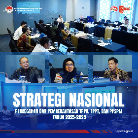 Strategi Nasional Pencegahan dan Pemberantasan TPPU, TPPT, dan PPSPM Tahun 2025-2029