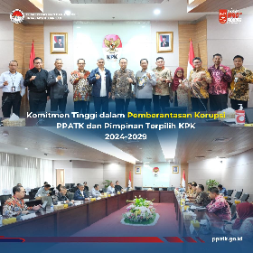 Komitmen Tinggi dalam Pemberantasan Korupsi PPATK dan Pimpinan Terpilih KPK 2024-2029