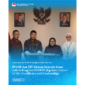 PPATK menerima Kunjungan Secondment Program dari FIU Bhutan