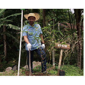 Penanaman Pucuk Bambu Berkelanjutan, Tumbuhkan Semangat Gernas APUPPT-PPSPM