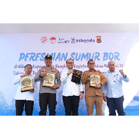 PPATK Resmikan 5 Sumur Bor di Kupang, Wujud Nyata Gerakan Nasional 23 Tahun Anti Pencucian Uang
