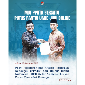 MUI-PPATK Bersatu Putus Rantai Uang Judi Online