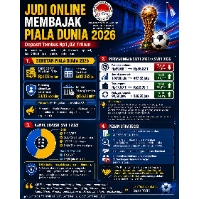 Judi Online Membajak Piala Dunia 2026, Deposit Tembus RP 1 Triliun