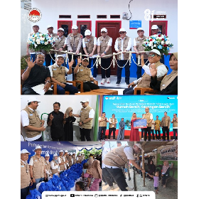 Sinergi PPATK dan Bank BTN Resmikan Program Bedah Rumah di Lebak dalam Peringatan 24 Tahun Gernas APUPPT
